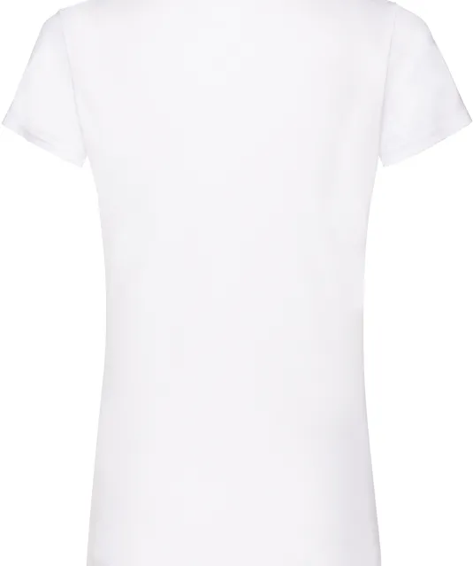SC61398 - Lady-fit Valueweight V-neck T (61-398-0) White