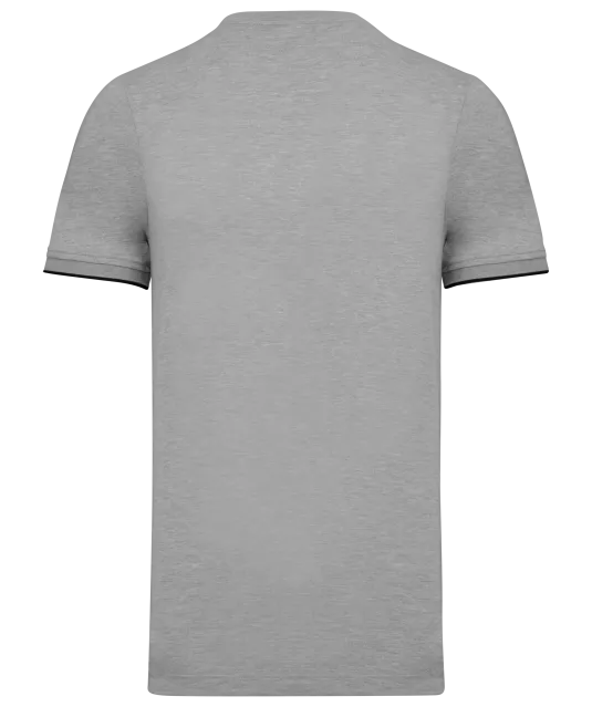 WK3020 - T-shirt Day To Day korte mouwen Oxford Grey / Black