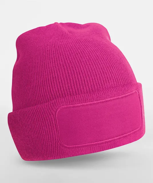 B445 - Original Patch Beanie Fuchsia