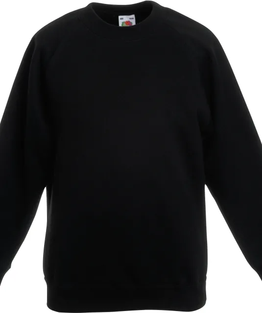 SC62039 - Kids Raglan Sweater (62-039-0) Black