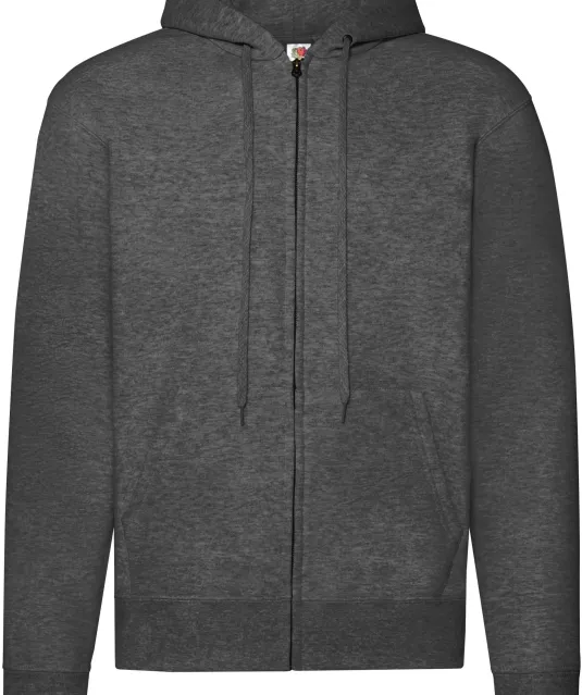 SC62062 - Classic Sweatvest met capuchon (62-062-0) Dark Heather Grey