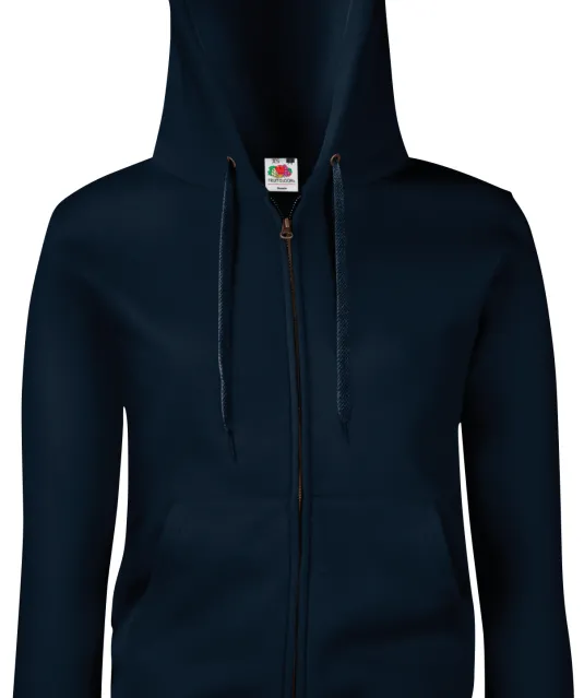 SC62118 - Lady-fit Premium Hooded Sweat Jacket (62-118-0) Deep Navy