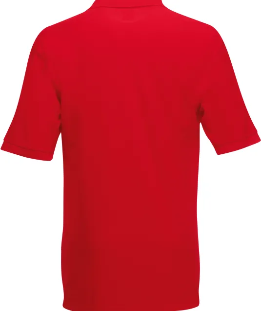 SC63204 - Heavy 65/35 Polo (63-204-0) Red