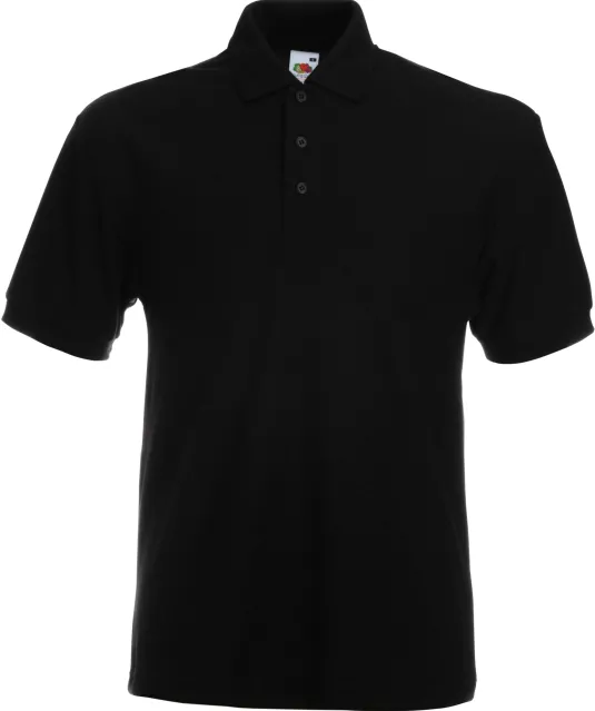SC63204 - Heavy 65/35 Polo (63-204-0) Black