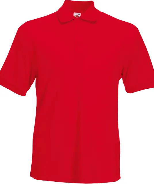 SC63204 - Heavy 65/35 Polo (63-204-0) Red