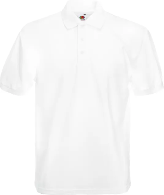 SC63204 - Heavy 65/35 Polo (63-204-0) White