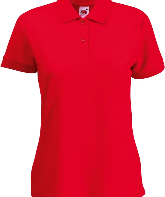 SC63212 - Lady-fit 65/35 Polo (63-212-0) Red