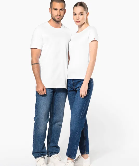 K3041 - Women's organic t-shirt "Origine France Garantie" White