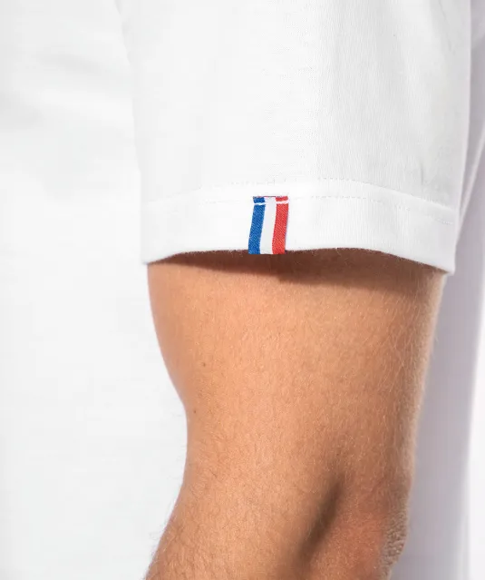 K3040 - Biologisch heren t-shirt "Origine France Garantie" White