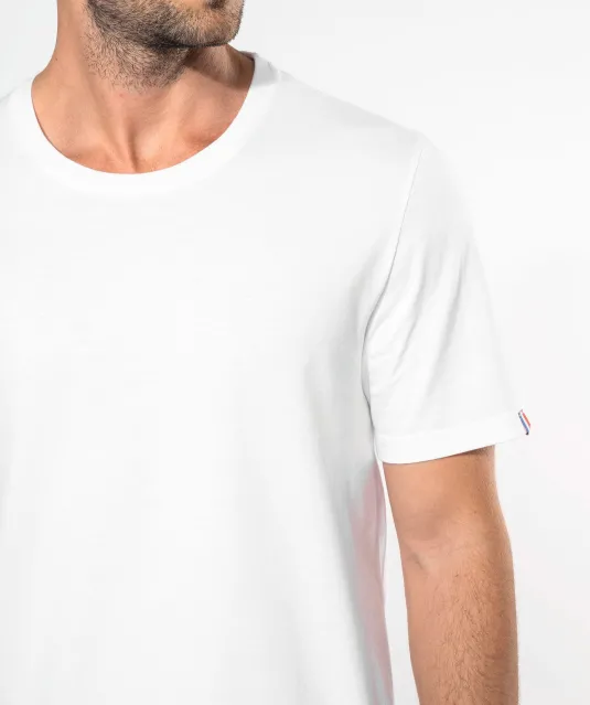 K3040 - Biologisch heren t-shirt "Origine France Garantie" White