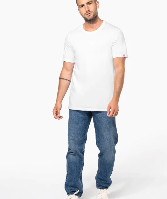 K3040 - Biologisch heren t-shirt "Origine France Garantie" White