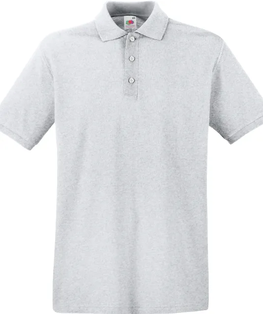 SC63218 - Premium Polo (63-218-0) Heather Grey