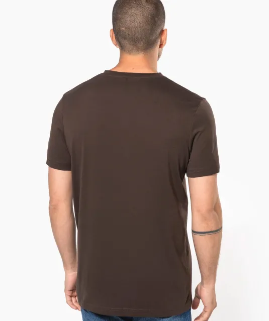 K357 - T-shirt V-hals korte mouwen White