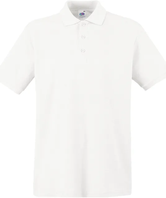 SC63218 - Premium Polo (63-218-0) White