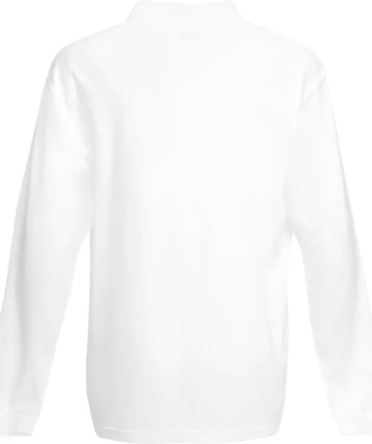 SC63310 - Premium Long Sleeve Polo (63-310-0) White