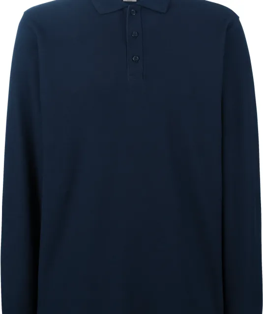 SC63310 - Premium Long Sleeve Polo (63-310-0) Deep Navy
