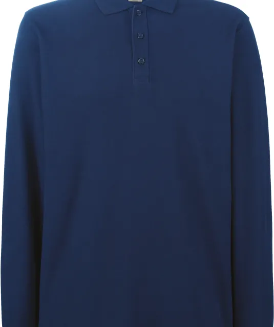 SC63310 - Premium Long Sleeve Polo (63-310-0) Navy