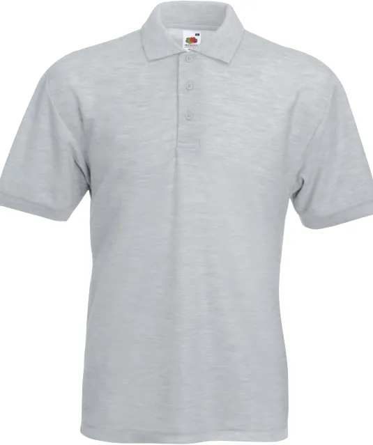 SC63402 - 65/35 Polo (63-402-0) Heather Grey