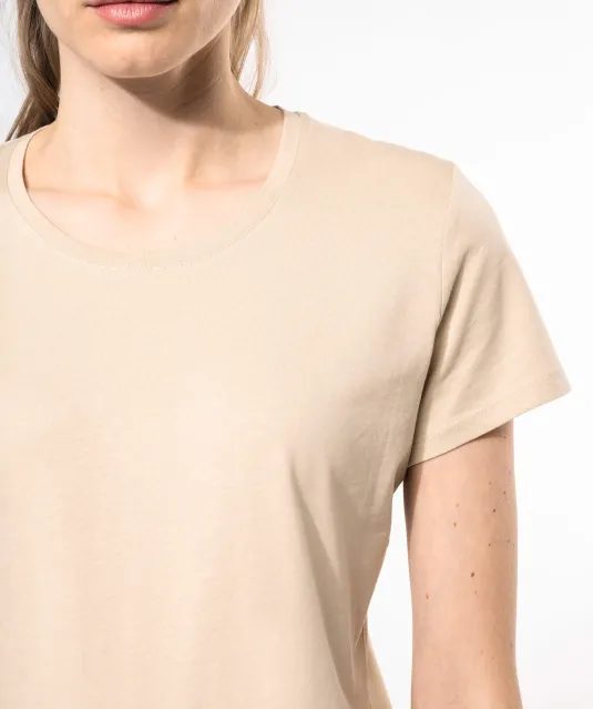 K380 - Dames t-shirt ronde hals korte mouwen White
