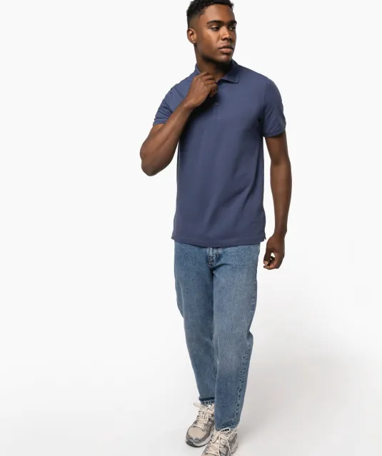 K239 - Piquépolo korte mouwen heren White