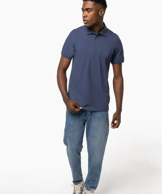 K239 - Piquépolo korte mouwen heren White