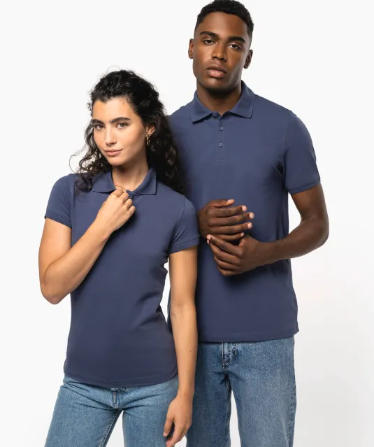 K239 - Piquépolo korte mouwen heren White