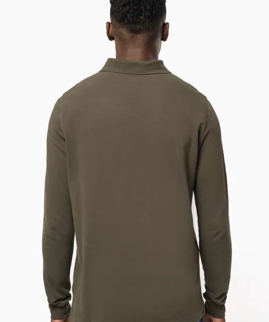 K243 - Polo lange mouwen White