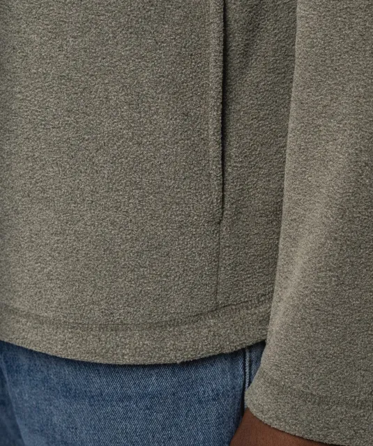 K912 - Enzo - Fleece met ritskraag Dark Grey