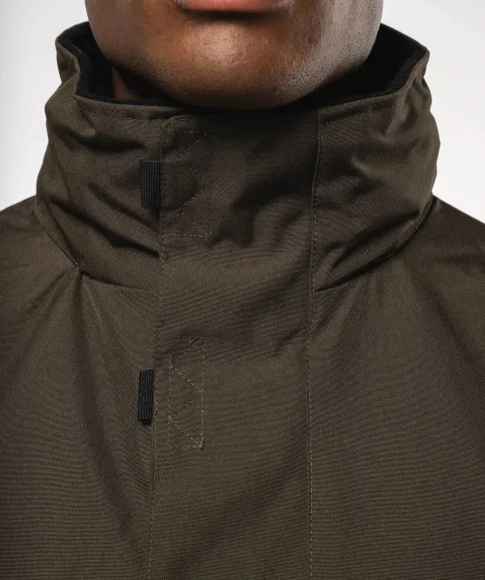 K677 - Gewatteerde parka Dark Grey