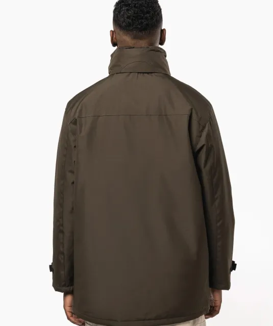 K677 - Gewatteerde parka Dark Grey