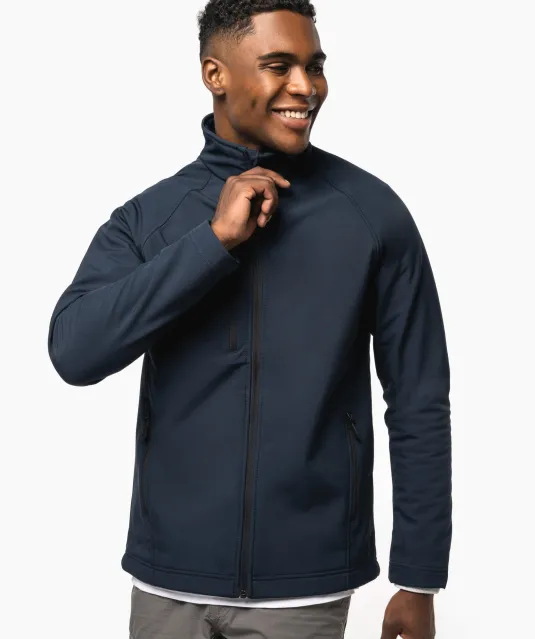 K427 - Ecologisch 3-laags uniseks softshell-jasje Black