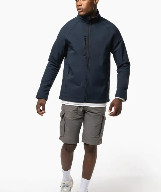 K427 - Ecologisch 3-laags uniseks softshell-jasje Black
