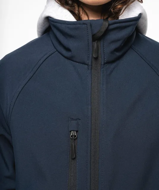 K427 - Ecologisch 3-laags uniseks softshell-jasje Black