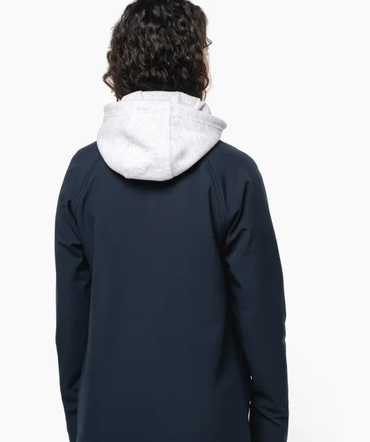 K427 - Ecologisch 3-laags uniseks softshell-jasje Black