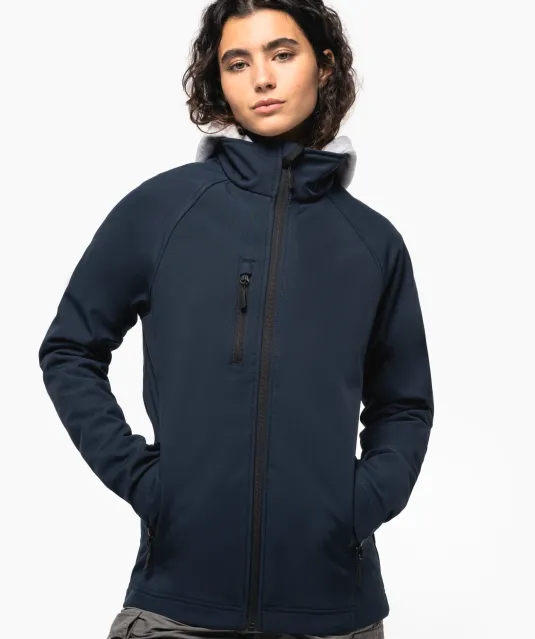 K427 - Ecologisch 3-laags uniseks softshell-jasje Black