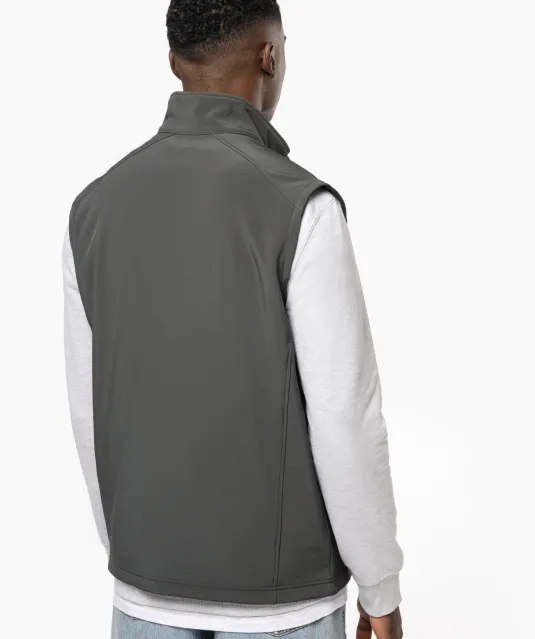 K423 - 2-laagse softshell-bodywarmer Black