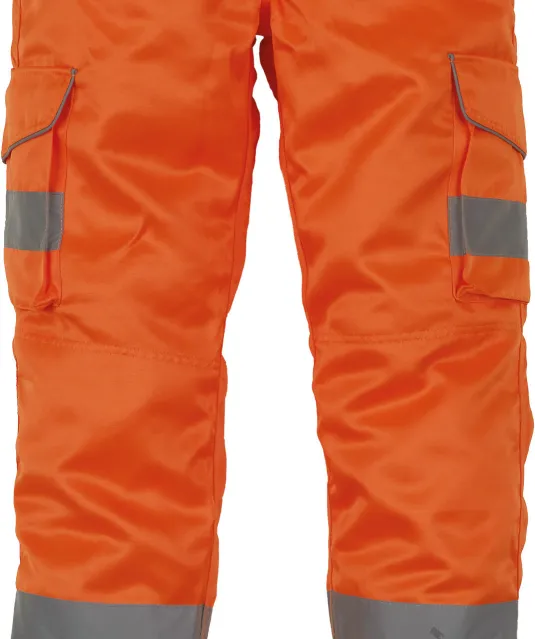 YHV018T - Hi-Vis cargo broek Hi Vis Orange