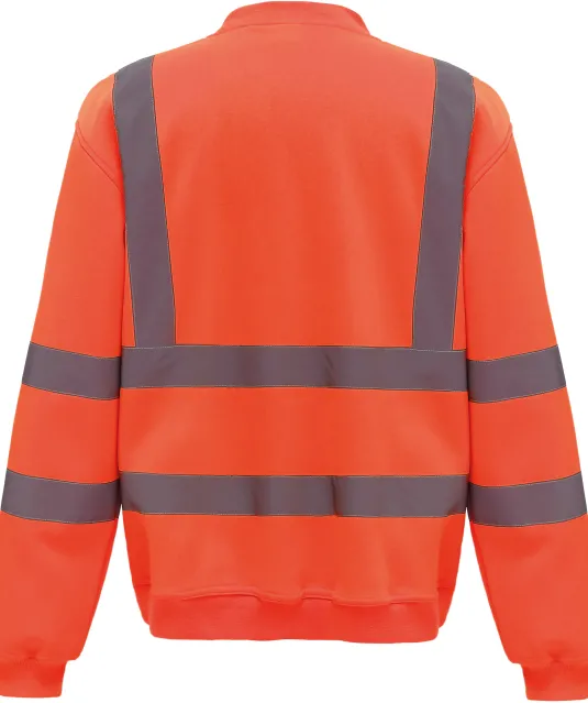 YHVJ510 - Veiligheids Sweater Hi Vis Orange
