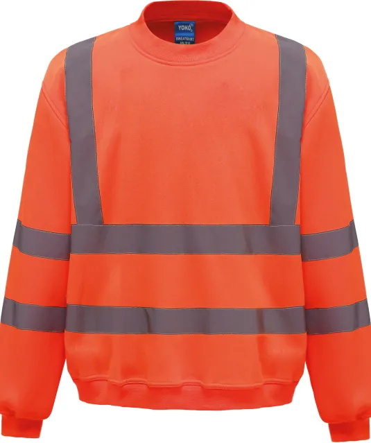 YHVJ510 - Veiligheids Sweater Hi Vis Orange