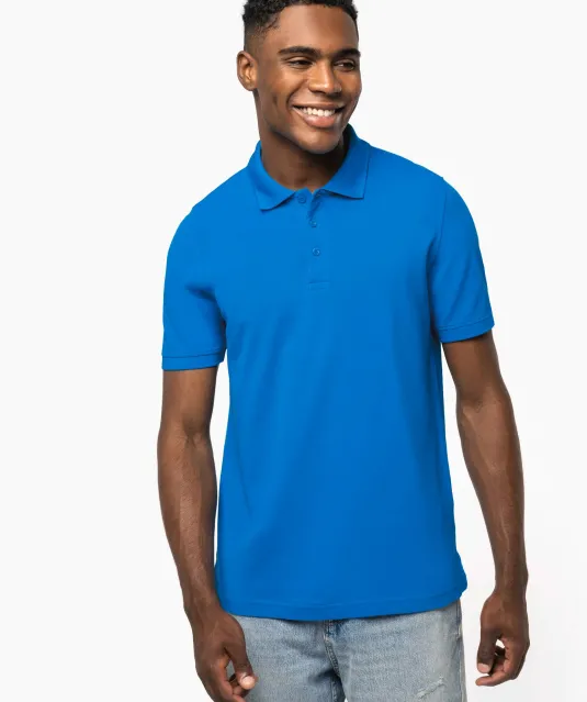 K241 - Piquépolo korte mouwen heren White