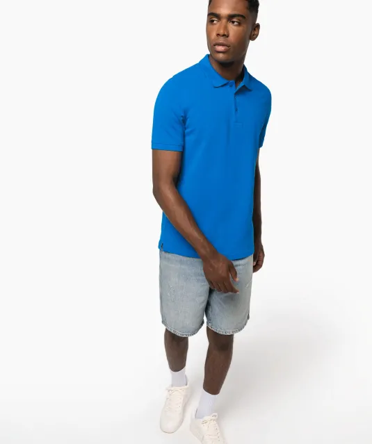 K241 - Piquépolo korte mouwen heren White