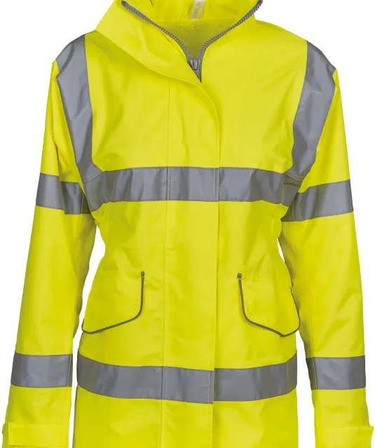 YHVP189 - Hi-Vis ladies' executive jack Hi Vis Yellow
