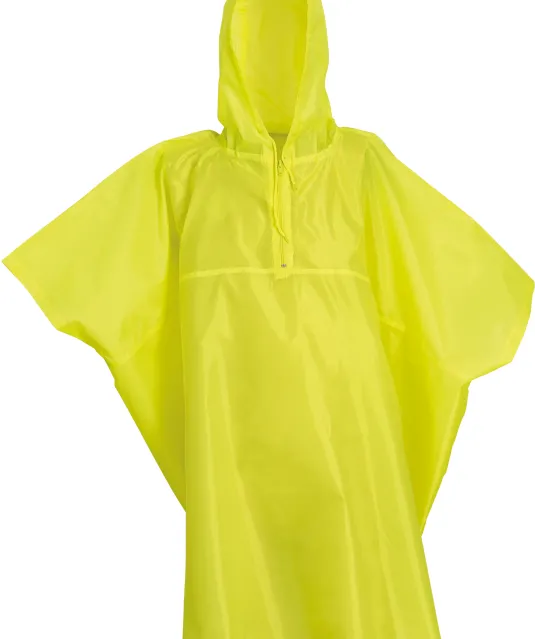 YHVS470 - Lichtgewicht poncho Yellow