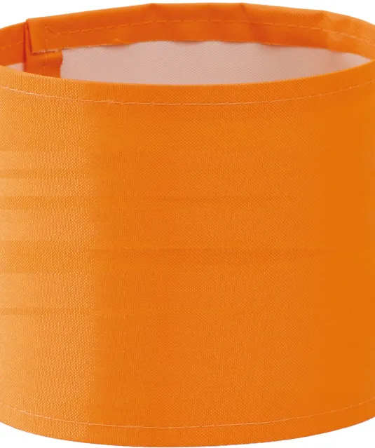 YHVW066 - Brede te bedrukken armband Hi Vis Orange