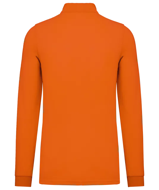WK276 - Polo lange mouwen Orange