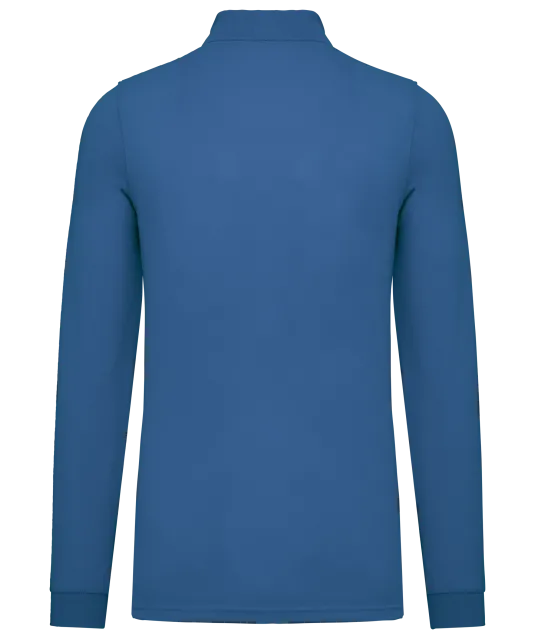 WK276 - Polo lange mouwen Light Royal Blue