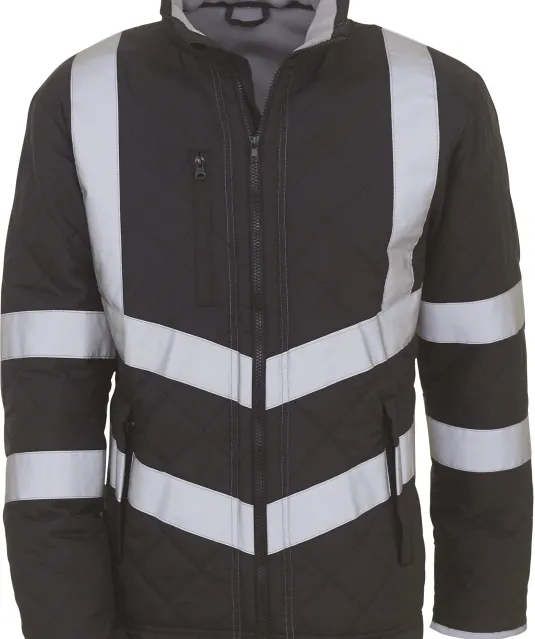 YHVW706 - Kensington - Hi-Vis jas Black