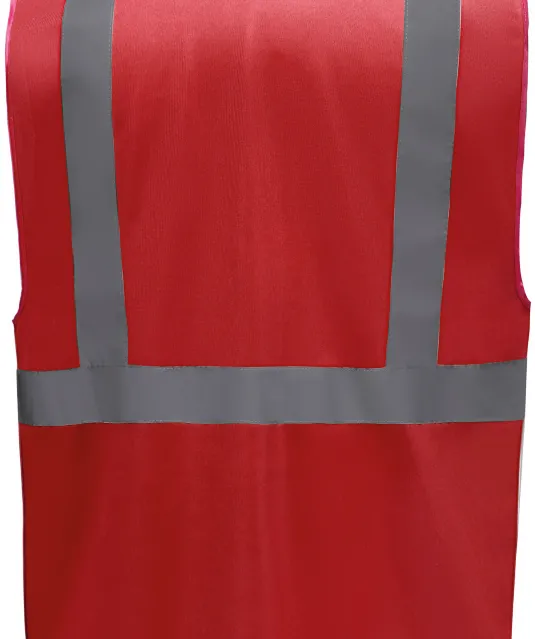 YHVW801 - Multifunctioneel veiligheidshesje Red