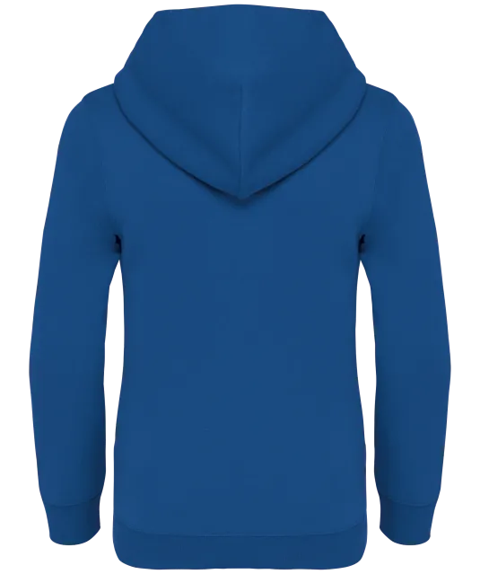 NS404 - Ecologische kindersweater met capuchon Sea Blue