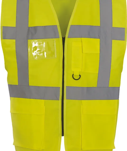 YHVW801 - Multifunctioneel veiligheidshesje Hi Vis Yellow